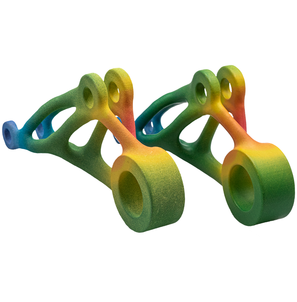 Multi Jet Fusion colorful